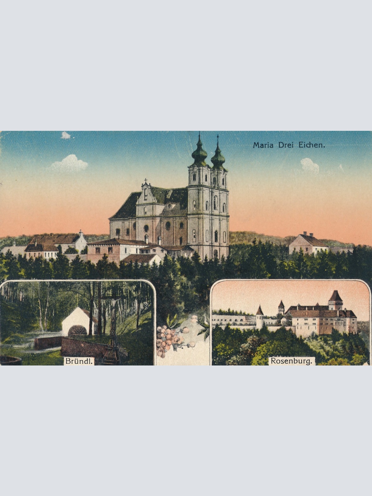 AK, Maria Dreieichen, Bründl, Rosenburg, Niederösterreich, Ansichtskarte (S4331)