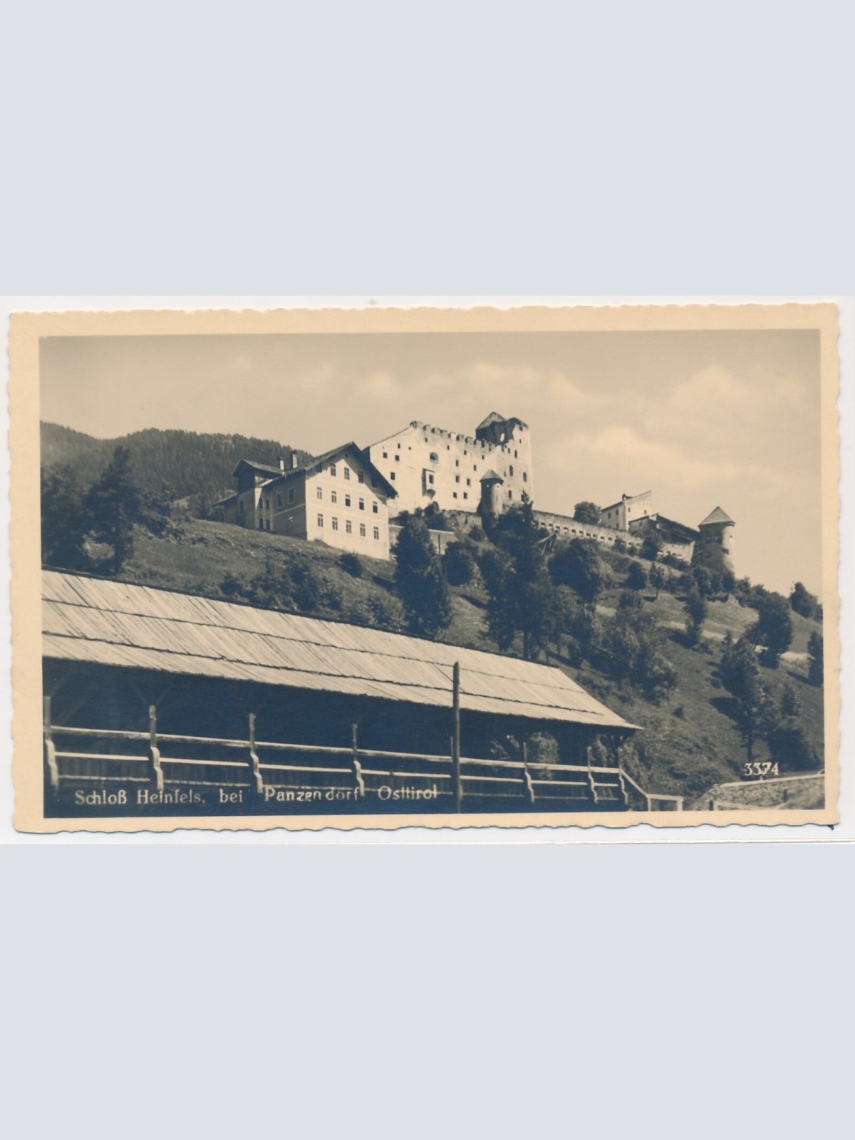 AK, Schloss Heinfels, Tirol, Ansichtskarte (S4337)