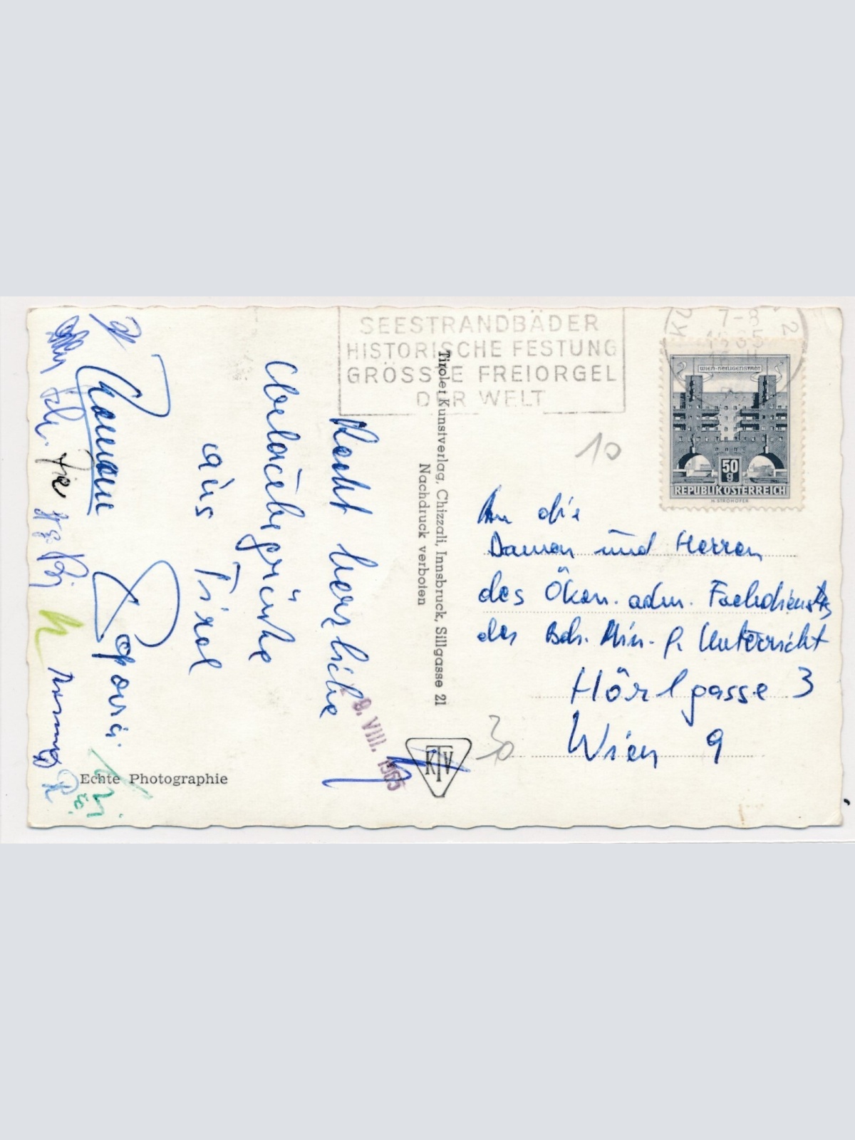 AK, Kufstein, Tirol, Festung Geroldseck, Ansichtskarte (S4360)