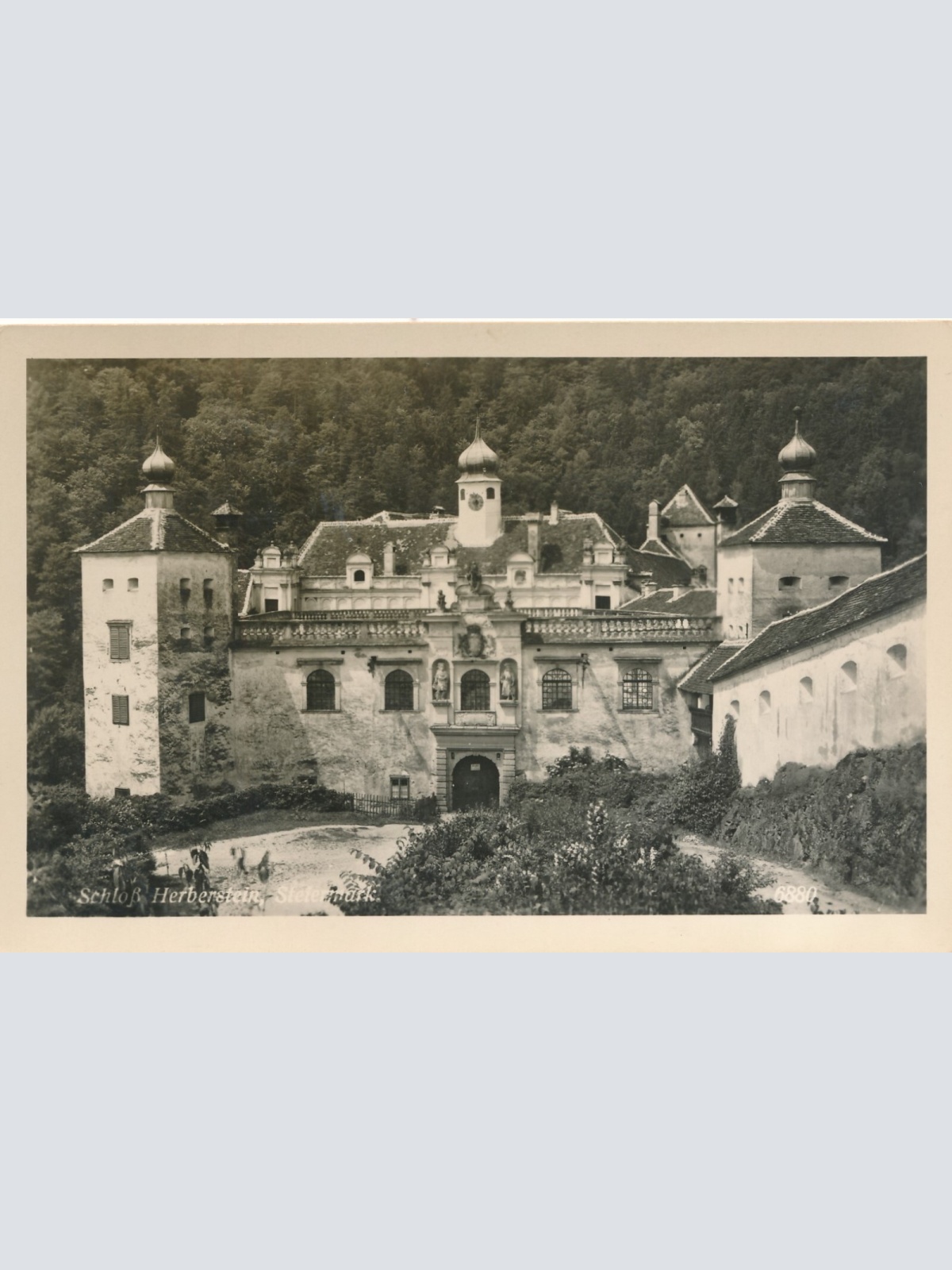 AK, Schloss Herberstein, Steiermark, Ansichtskarte (S4382)