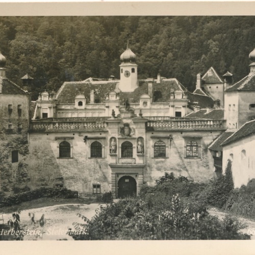 AK, Schloss Herberstein, Steiermark, Ansichtskarte (S4382)