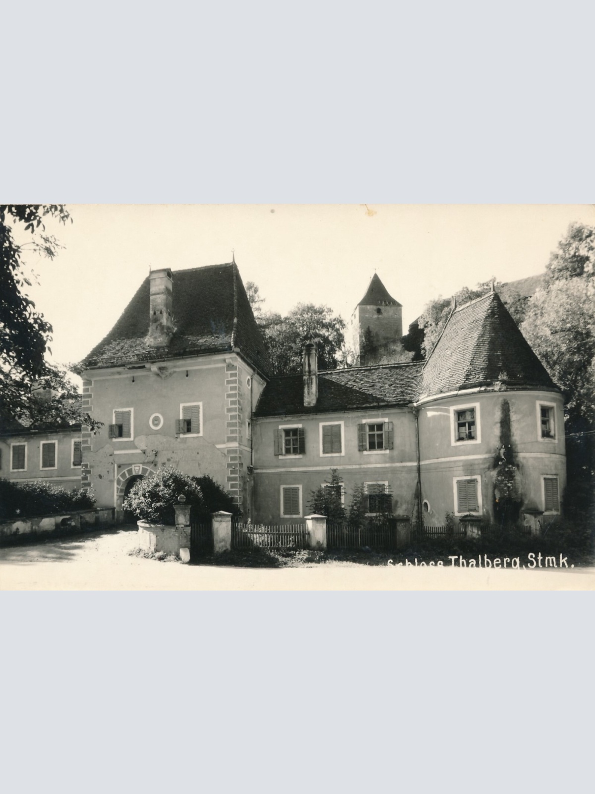 AK, Schloss Thalberg, Steiermark, Ansichtskarte (S4410)