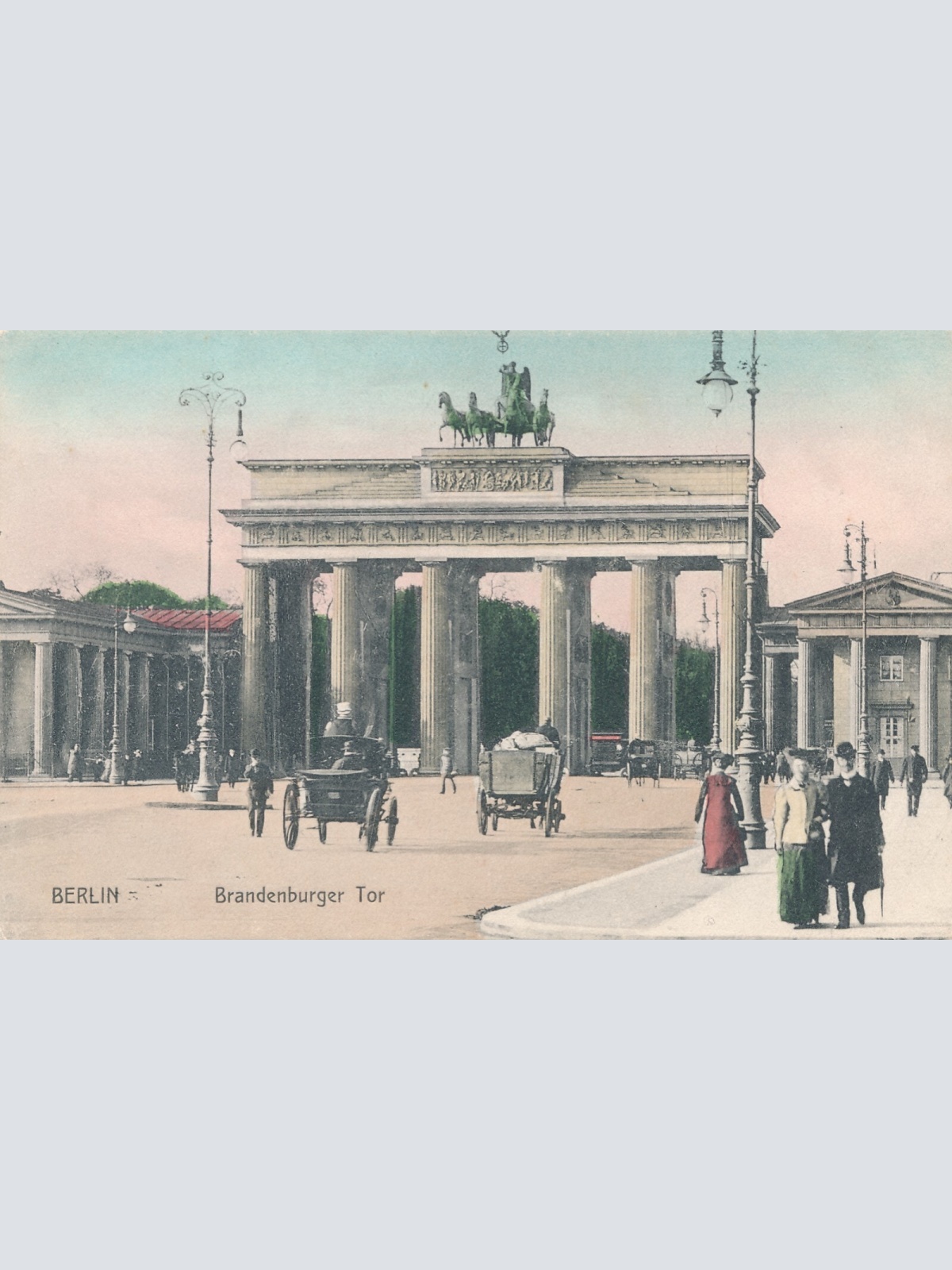 AK, Berlin, Brandenburger Tor, Ansichtskarte (S4419)