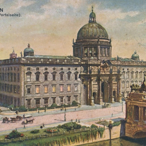 AK, Berlin, Kgl. Schloss, Ansichtskarte (S4434)