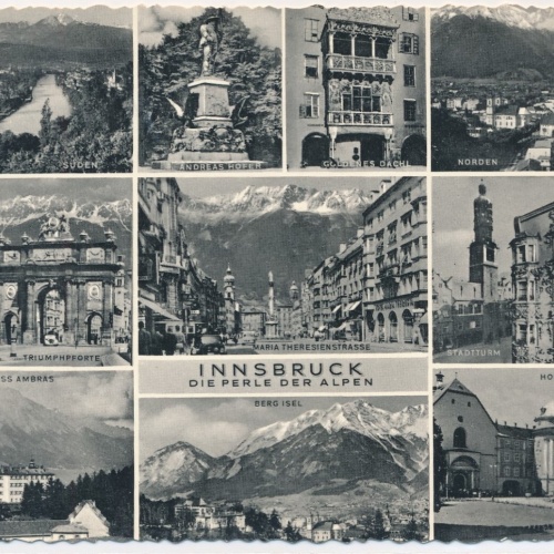 AK, Innsbruck, Tirol, Ansichtskarte (S4449)