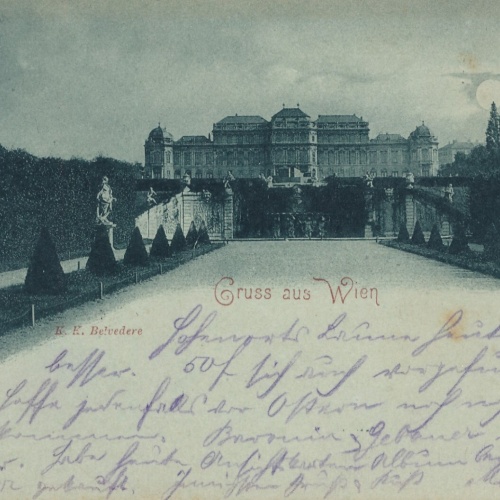 AK, Gruß aus Wien, Ansichtskarte (S4450)