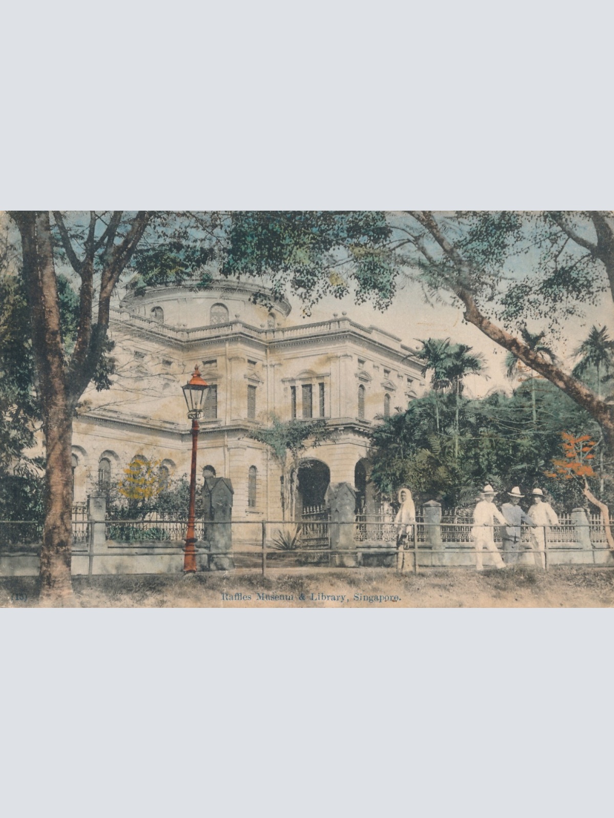 AK, Raffles Museum & Library, Singapore, Ansichtskarte (S4456)