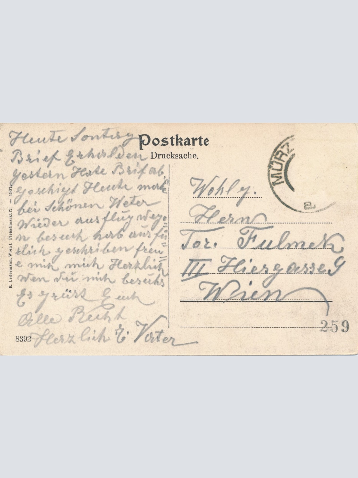 AK, Mürzsteg, Steiermark, Ansichtskarte (S4471)