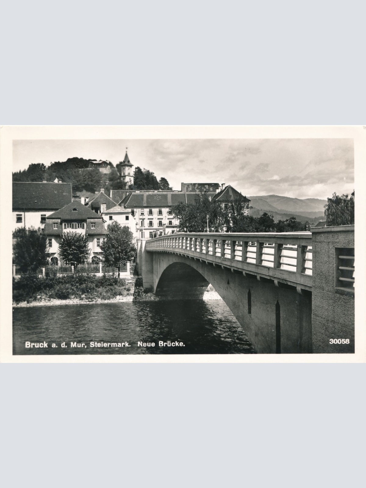 AK, Bruck an der Mur, Neue Brücke, Steiermark, Ansichtskarte (S4473)