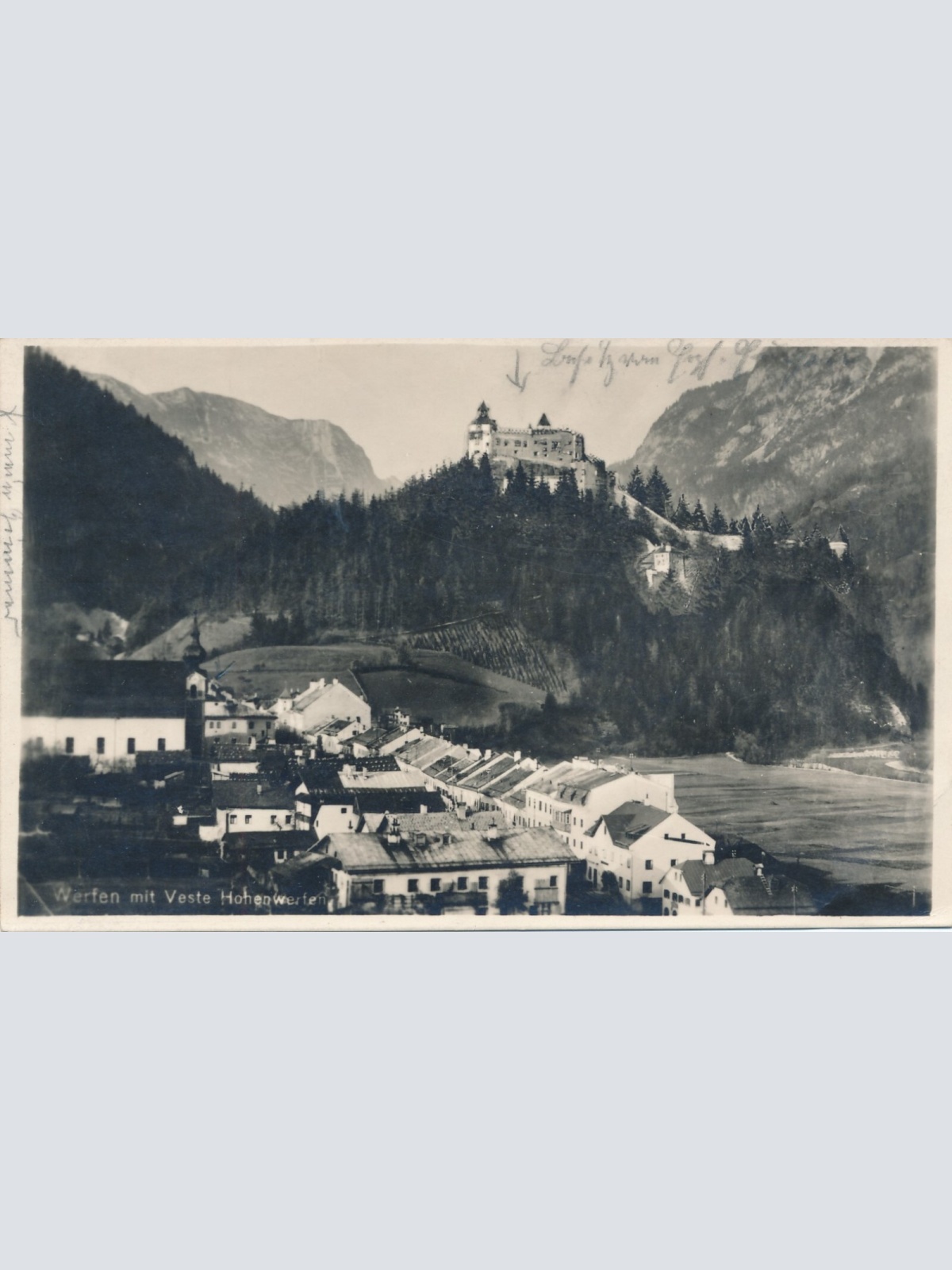 AK, Veste Hohenwerfen, Salzburg, Ansichtskarte (S4478)