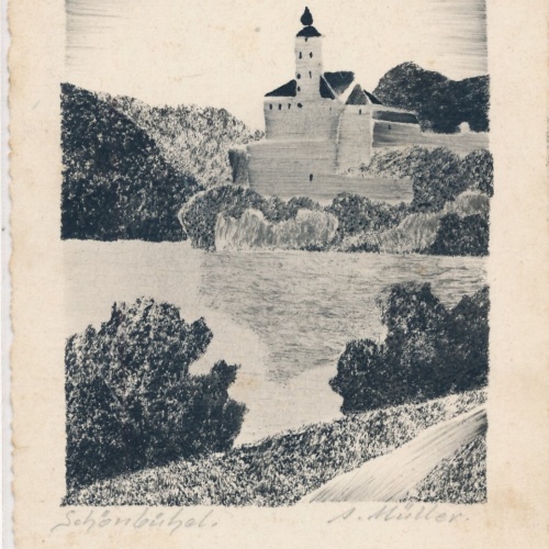 AK, Schönbühel, Niederösterreich, Ansichtskarte (S4512)