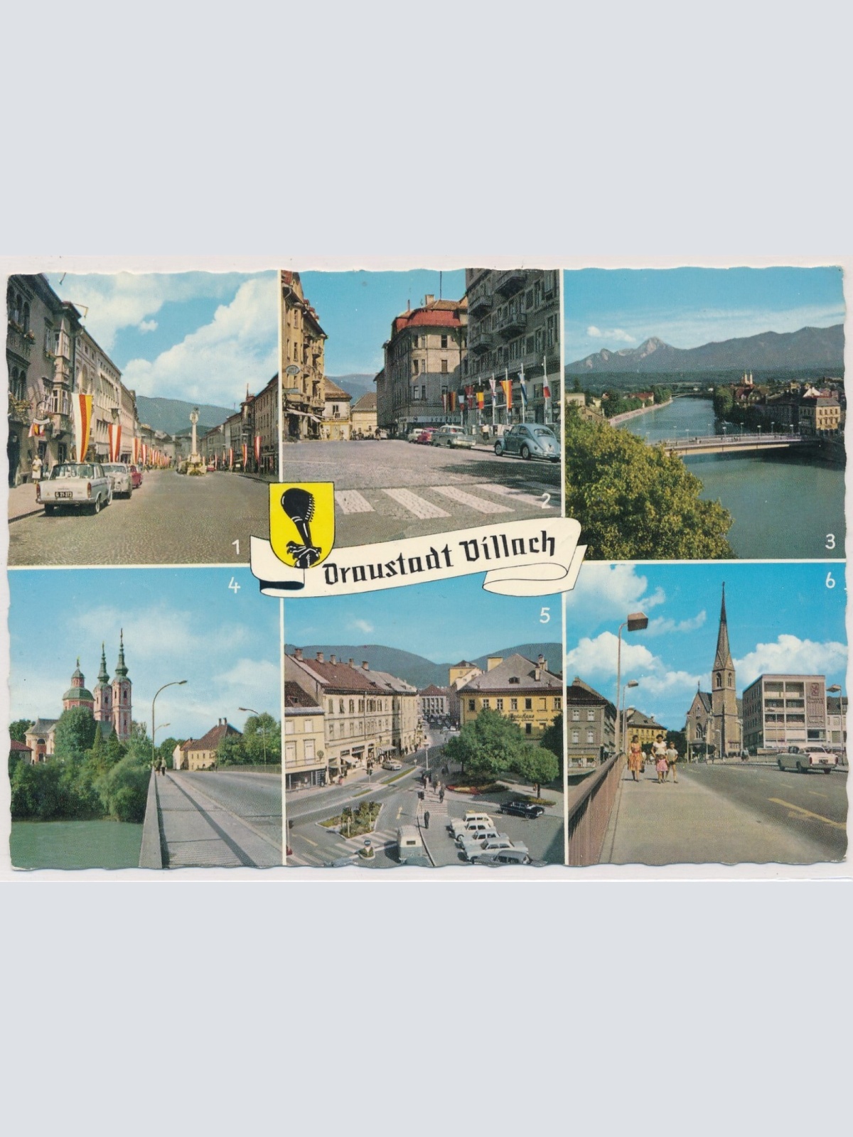 AK, Draustadt Villach, Kärnten, Ansichtskarte (S4519)
