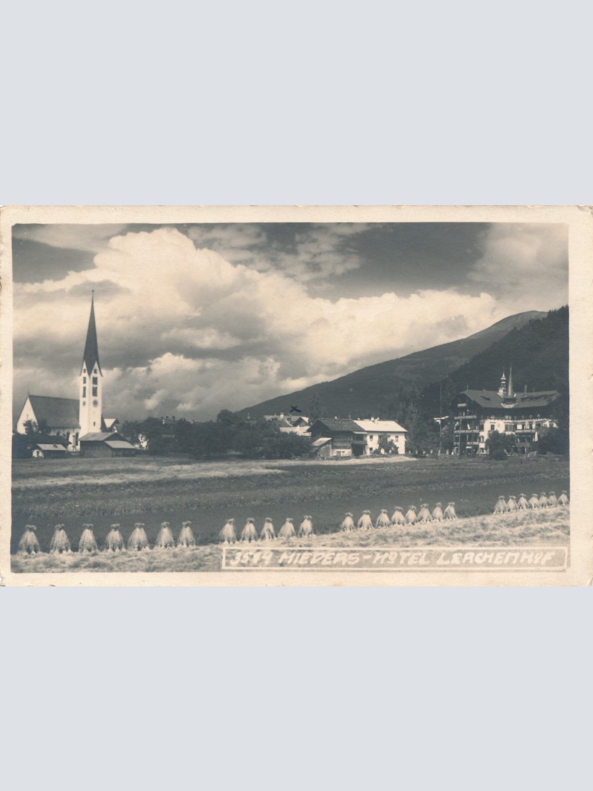 AK, Mieders, Hotel Lerchenhof, Tirol, Ansichtskarte (S4523)