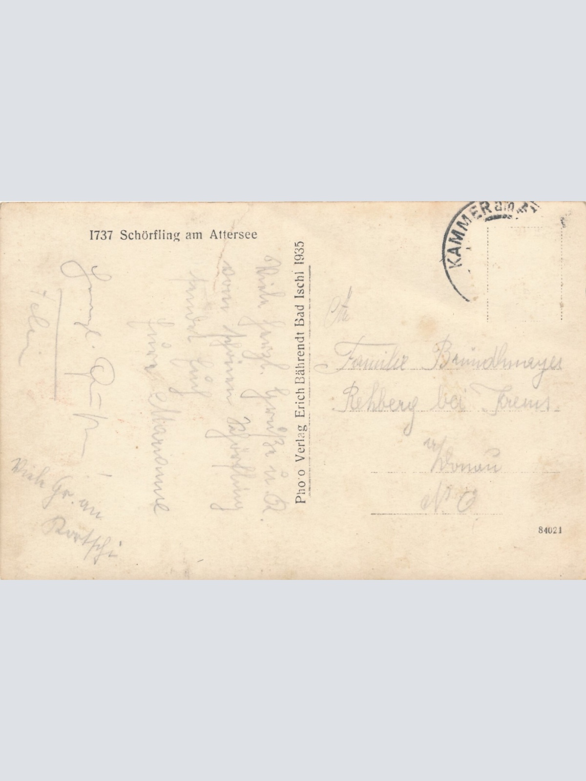 AK, Schörfling am Attersee, Oberösterreich, Ansichtskarte (S4527)