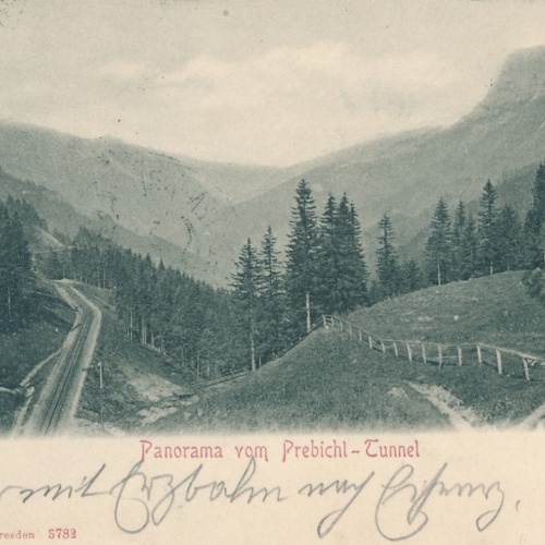 AK, Panorama vom Prebichl-Tunnel, Steiermark, Ansichtskarte (S4549)