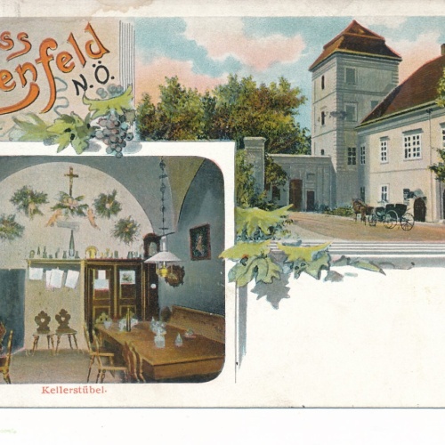 AK gruss aus Lilienfeld Niederöstereich Ansichtskarte (13846)