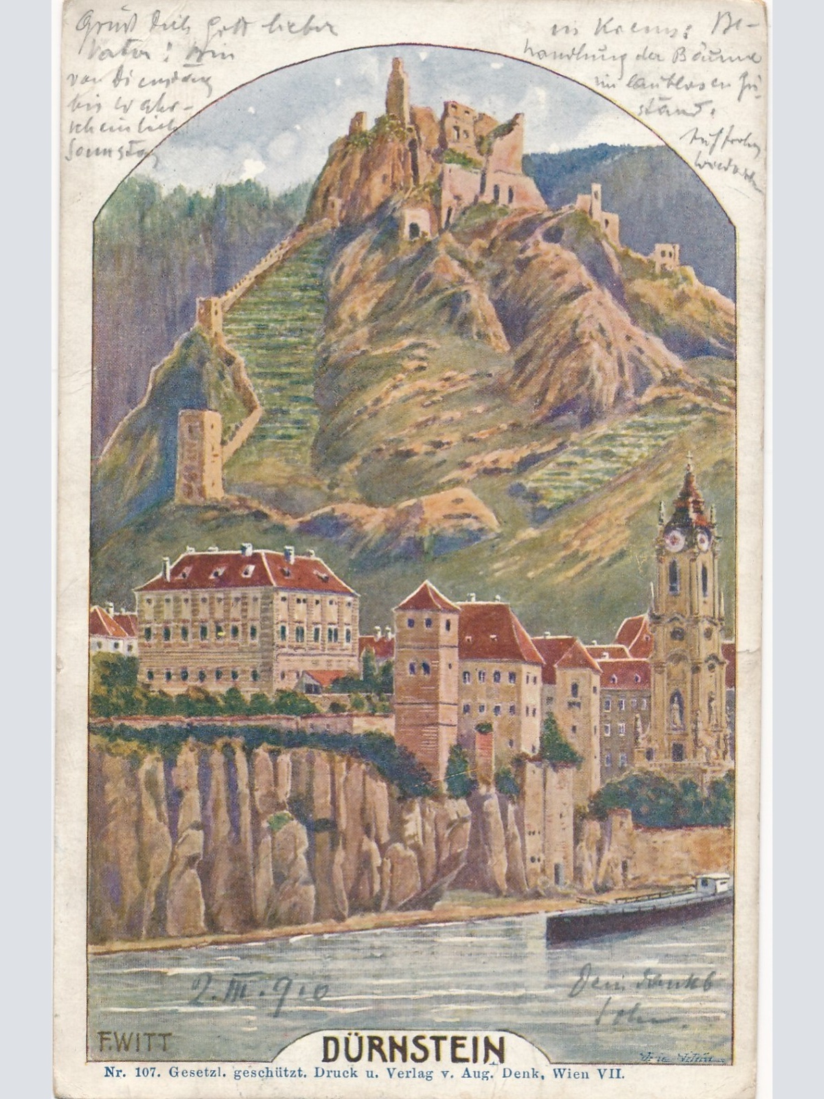 AK aus Dürnstein Niederösterreich Ansichtskarte (13857)