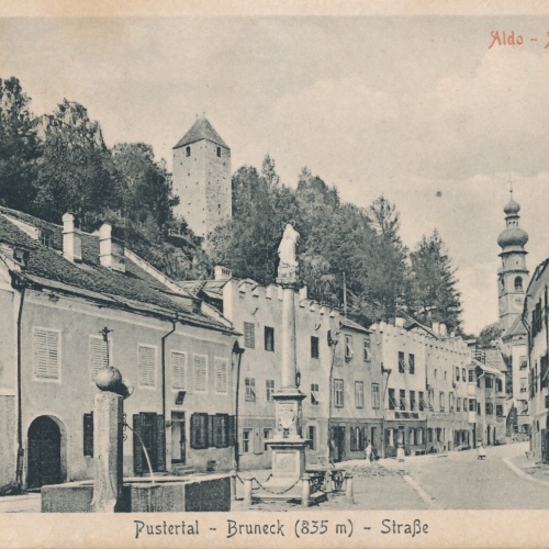 AK aus Aldo Adige Italia Pustertal Bruneck Ansichtskarte (13841)