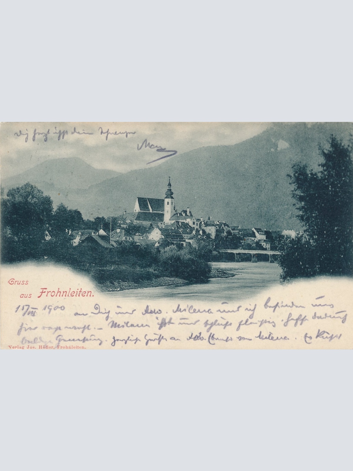 AK aus Frohnleiten Ansichtskarte (13917)