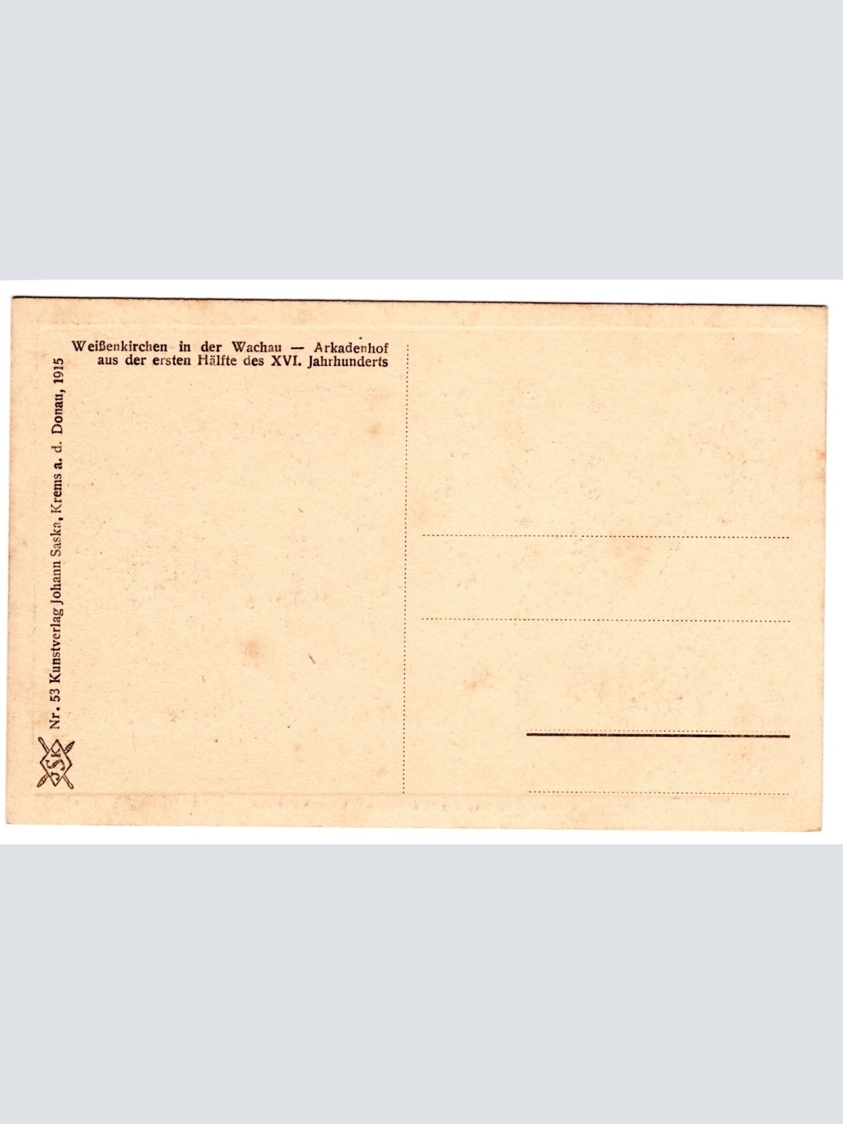 AK, Weißenkirchen in der Wachau, Niederösterreich (S4586)