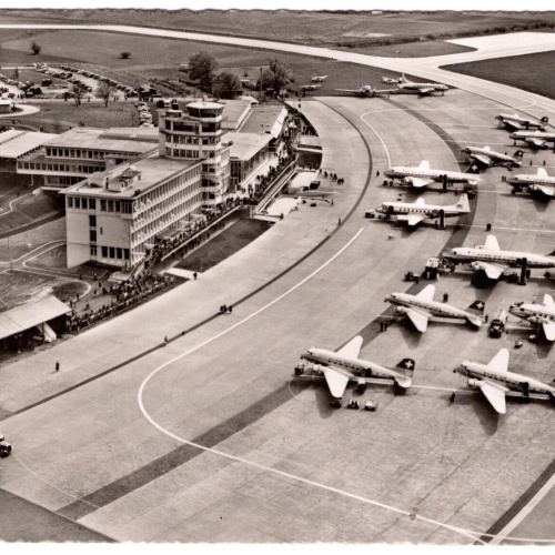 AK, Flughof Zürich - Kloten, Schweiz (S4593)