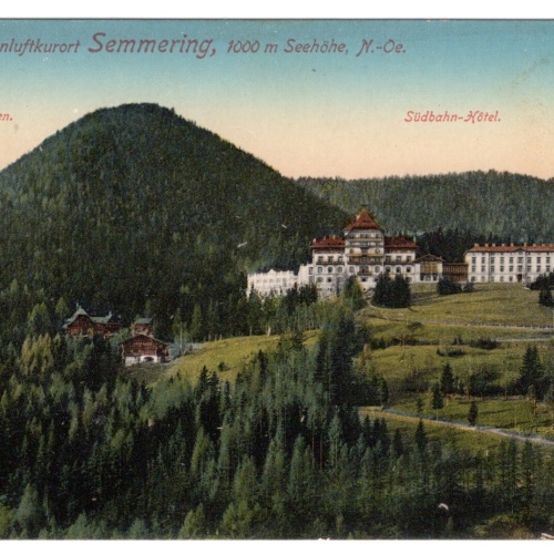 AK, Südbahnhotel Semmering, Niederösterreich (S4623)