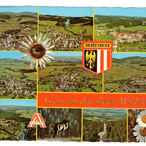 AK, Gruss aus dem oberen Mühlviertel, Oberösterreich (S4628)