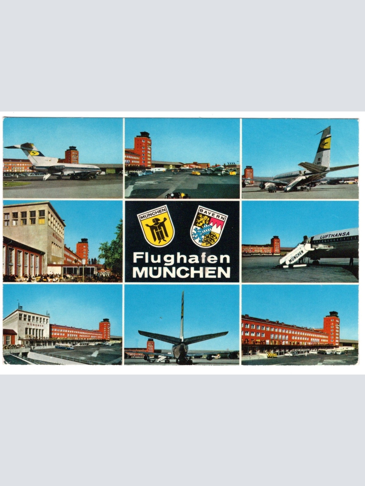 AK, Flughafen München, Bayern (S4673)
