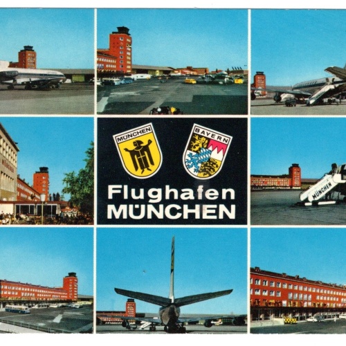 AK, Flughafen München, Bayern (S4673)