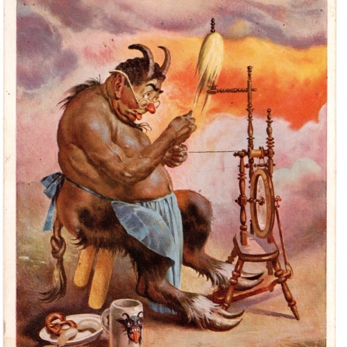 AK, Spinnata Teifi, Ansichtskarte (S4688)