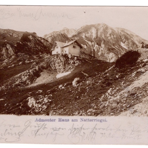 AK, Admonter Haus am Natterriegel, Steiermark,  Ansichtskarte (S4760)