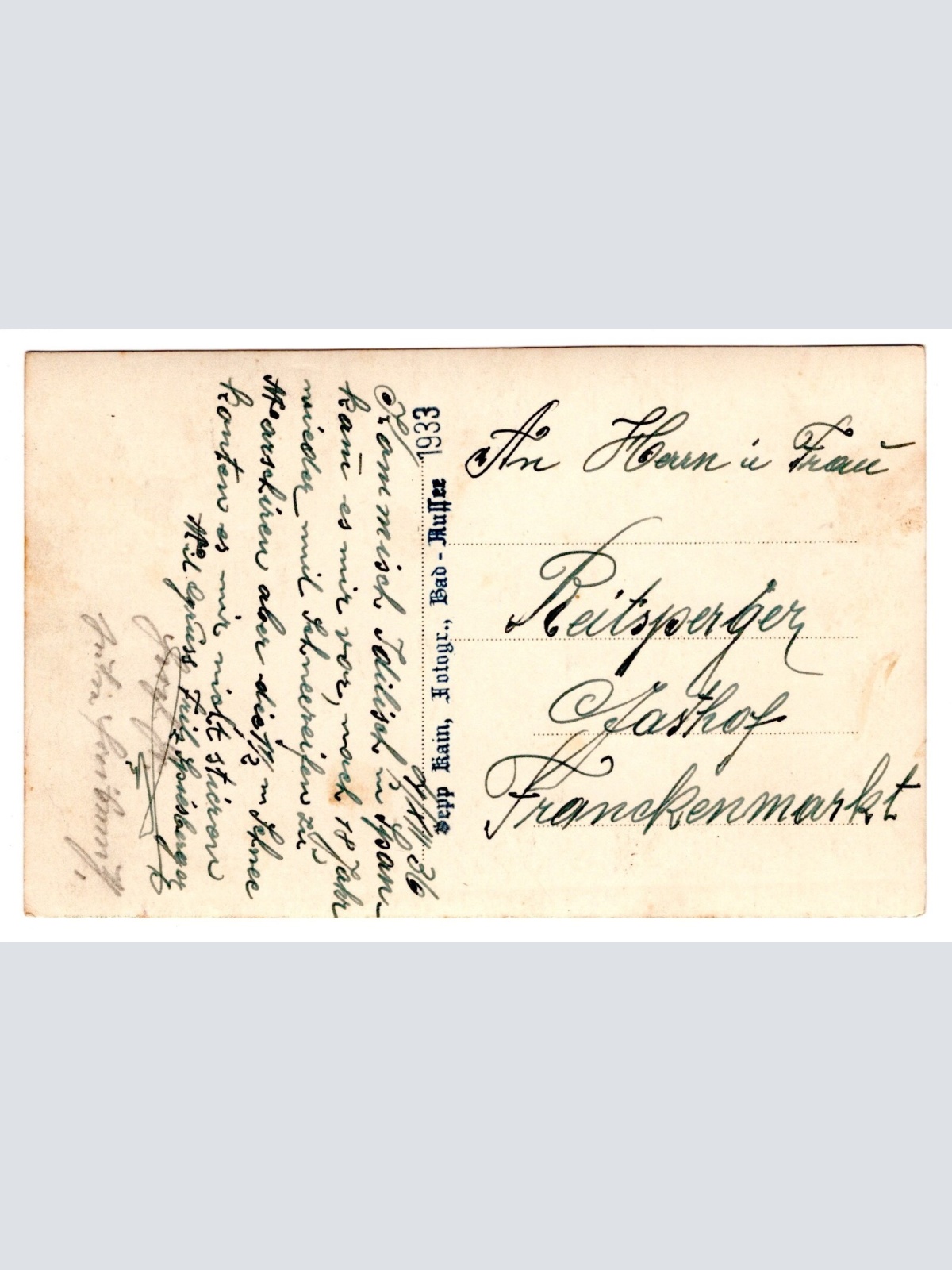 AK, Altaussee, Steiermark,  Ansichtskarte (S4761)