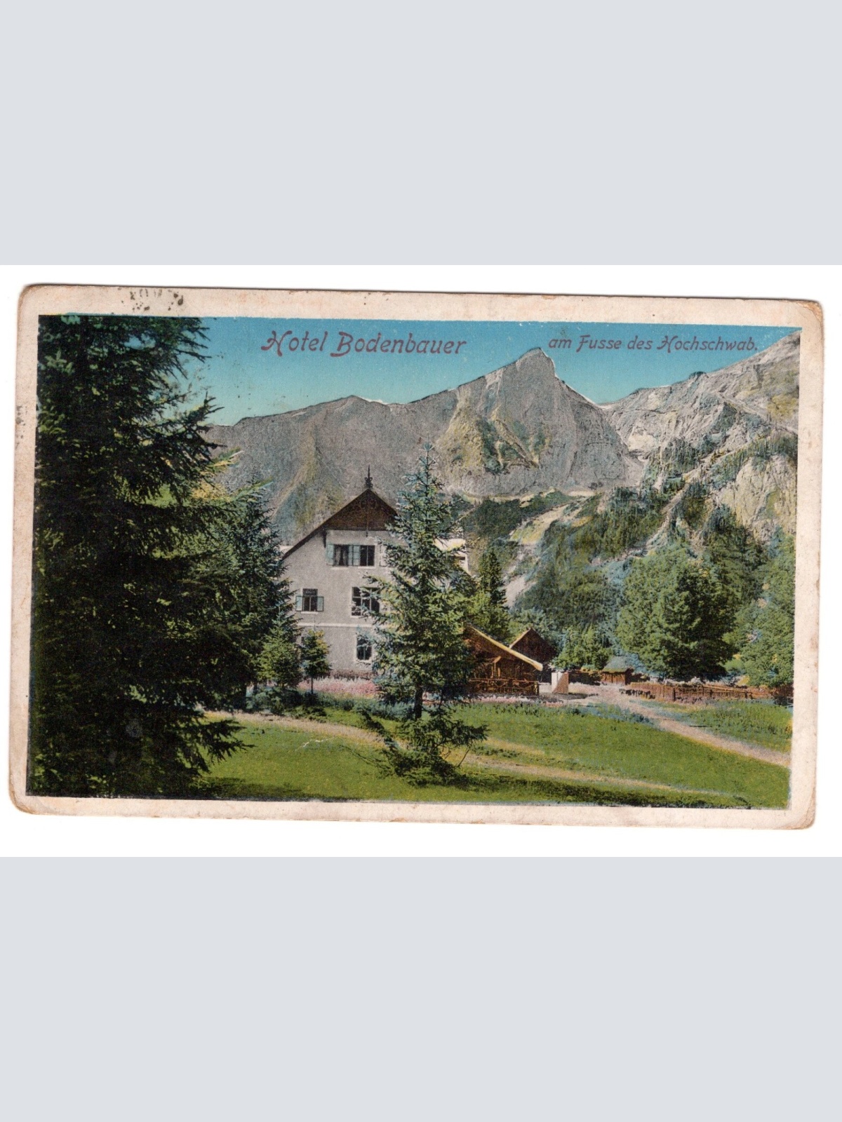 AK, Hotel Bodenbauer, Steiermark,  Ansichtskarte (S4780)