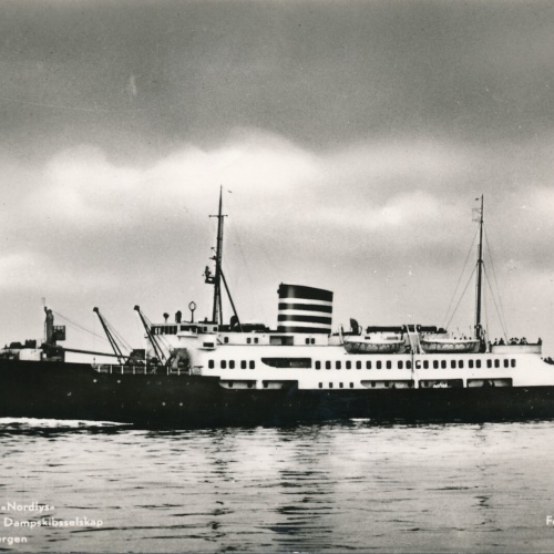 AK von der M / S Nordlys Dampfschiff Ansichtskarte (14165)