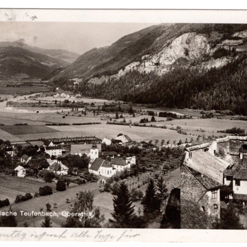 AK, Teufenbach, Steiermark,  Ansichtskarte (S4795)