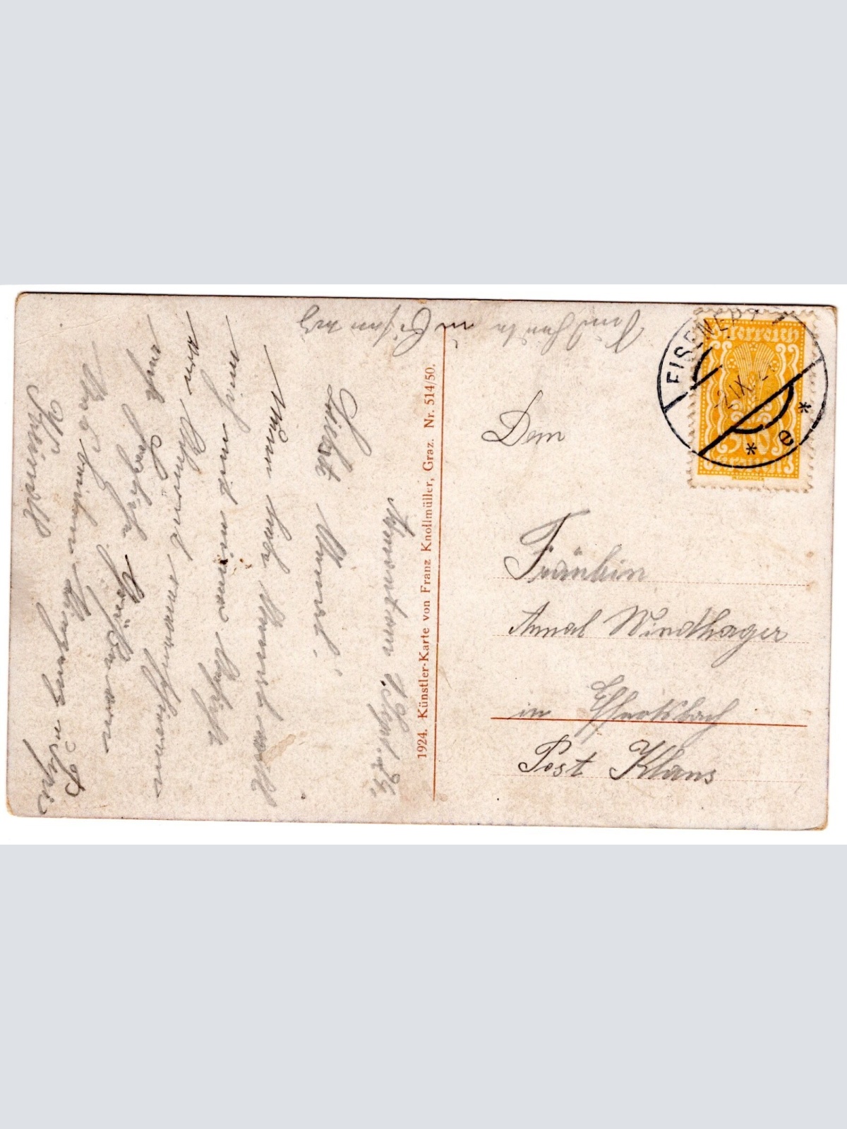 AK, Admont, Steiermark,  Ansichtskarte (S4798)