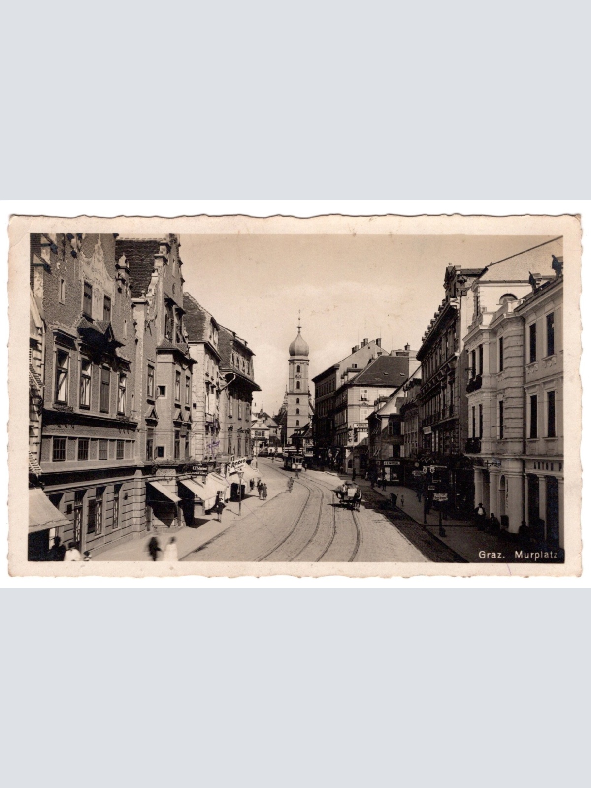 AK, Graz, Murplatz, Steiermark,  Ansichtskarte (S4799)