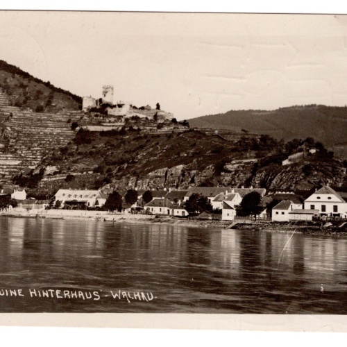 AK, Ruine Hinterhaus, Niederösterreich,  Ansichtskarte (S4802)