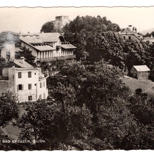 AK, Sanatorium Bad Kreuzen, Oberösterreich, Ansichtskarte (S4805)