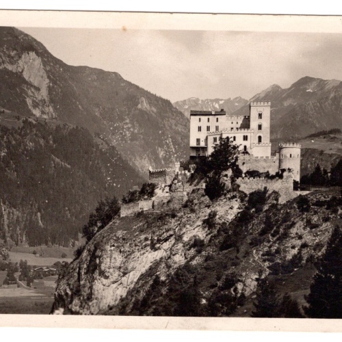 AK, Schloss Weißenstein bei Matrei i. Tirol, Ansichtskarte (S4809)