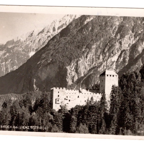 AK, Schloss Bruck bei Lienz, Tirol, Ansichtskarte (S4811)