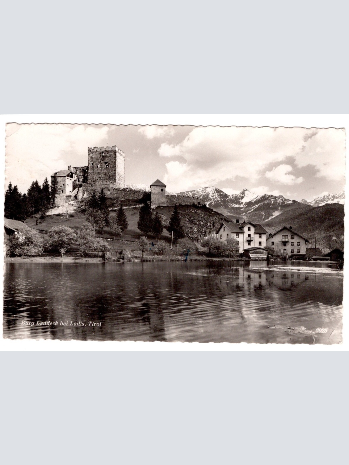 AK, Burg Landeck bei Ladis, Tirol, Ansichtskarte (S4813)
