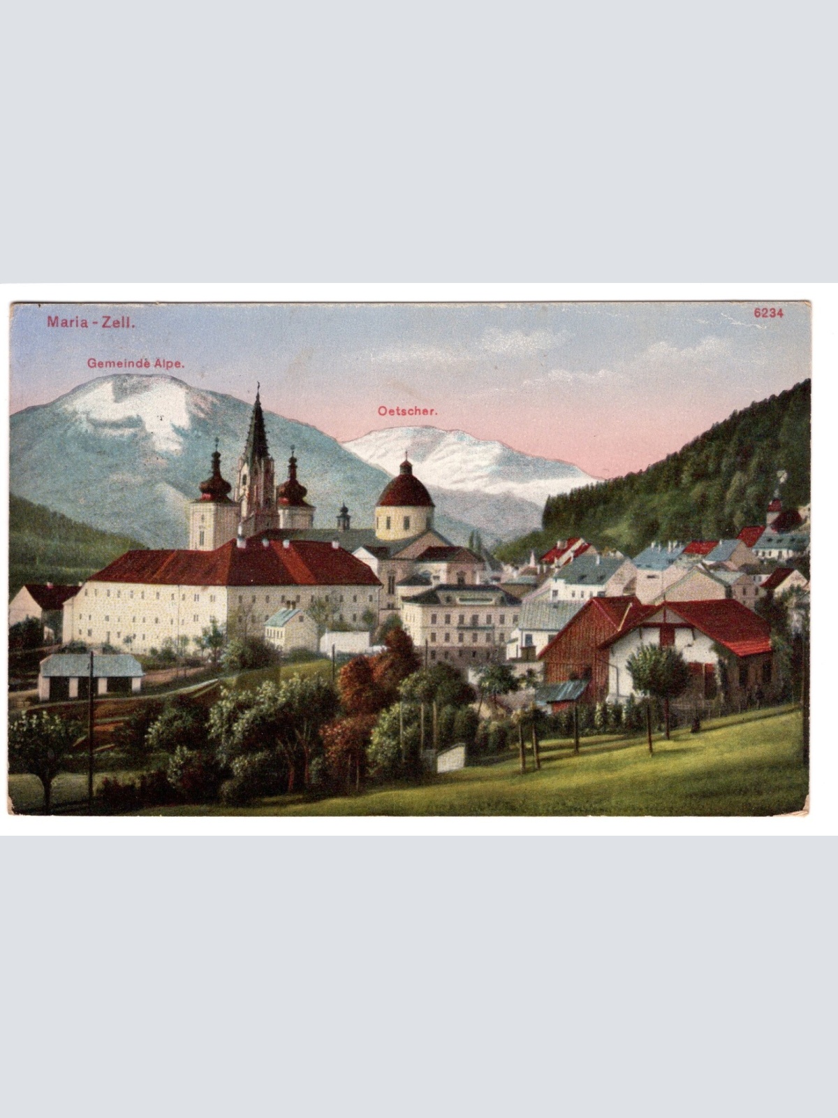 AK, Mariazell, Steiermark, Ansichtskarte (S4837)