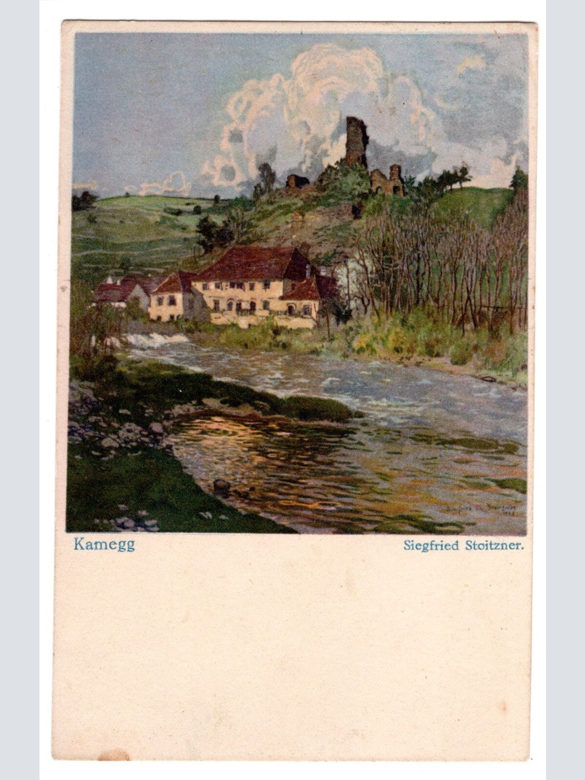 AK, Kamegg, Niederösterreich, Ansichtskarte (S4858)