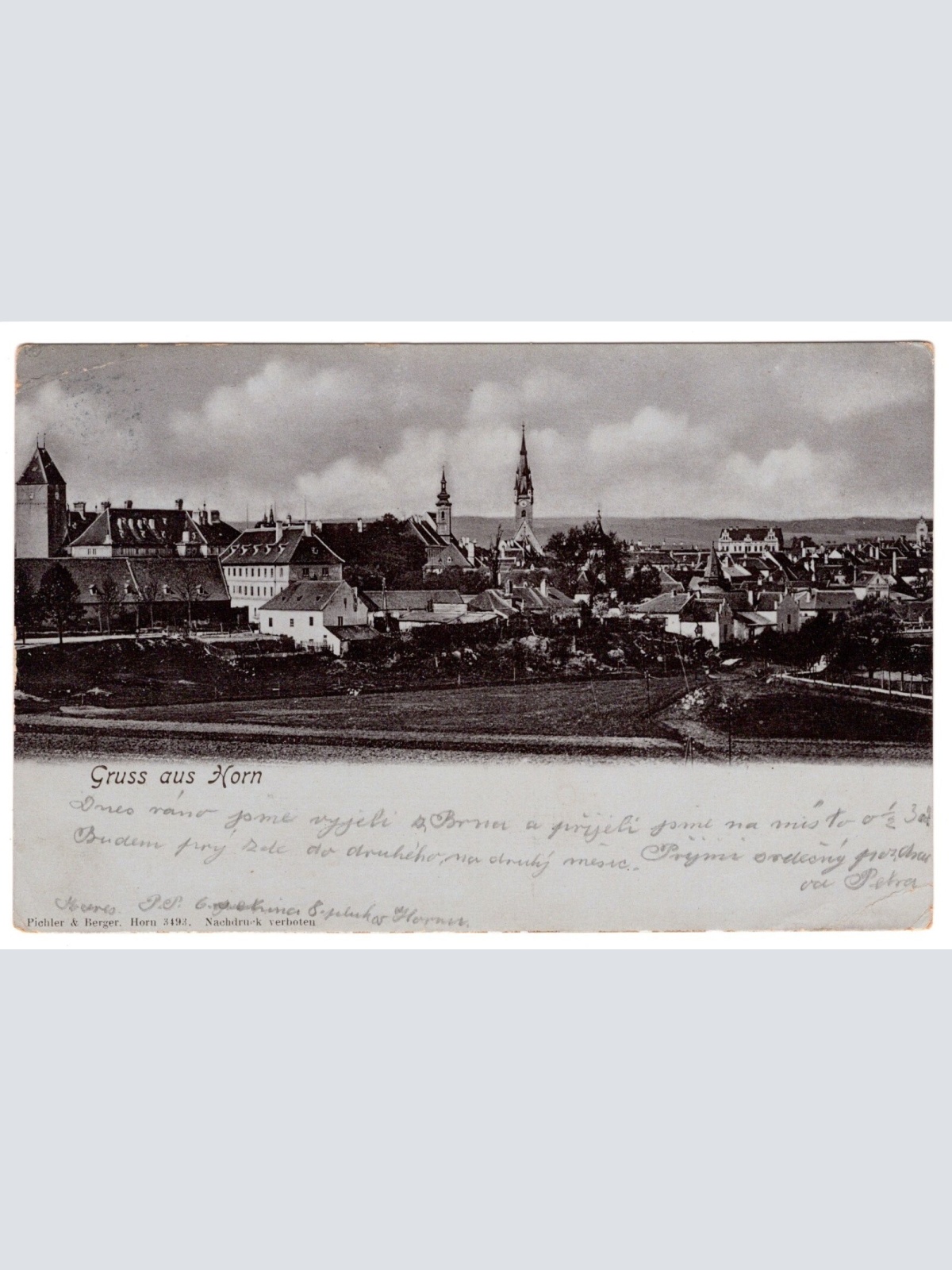 AK, Gruss aus Horn, Niederösterreich, Ansichtskarte (S4893)