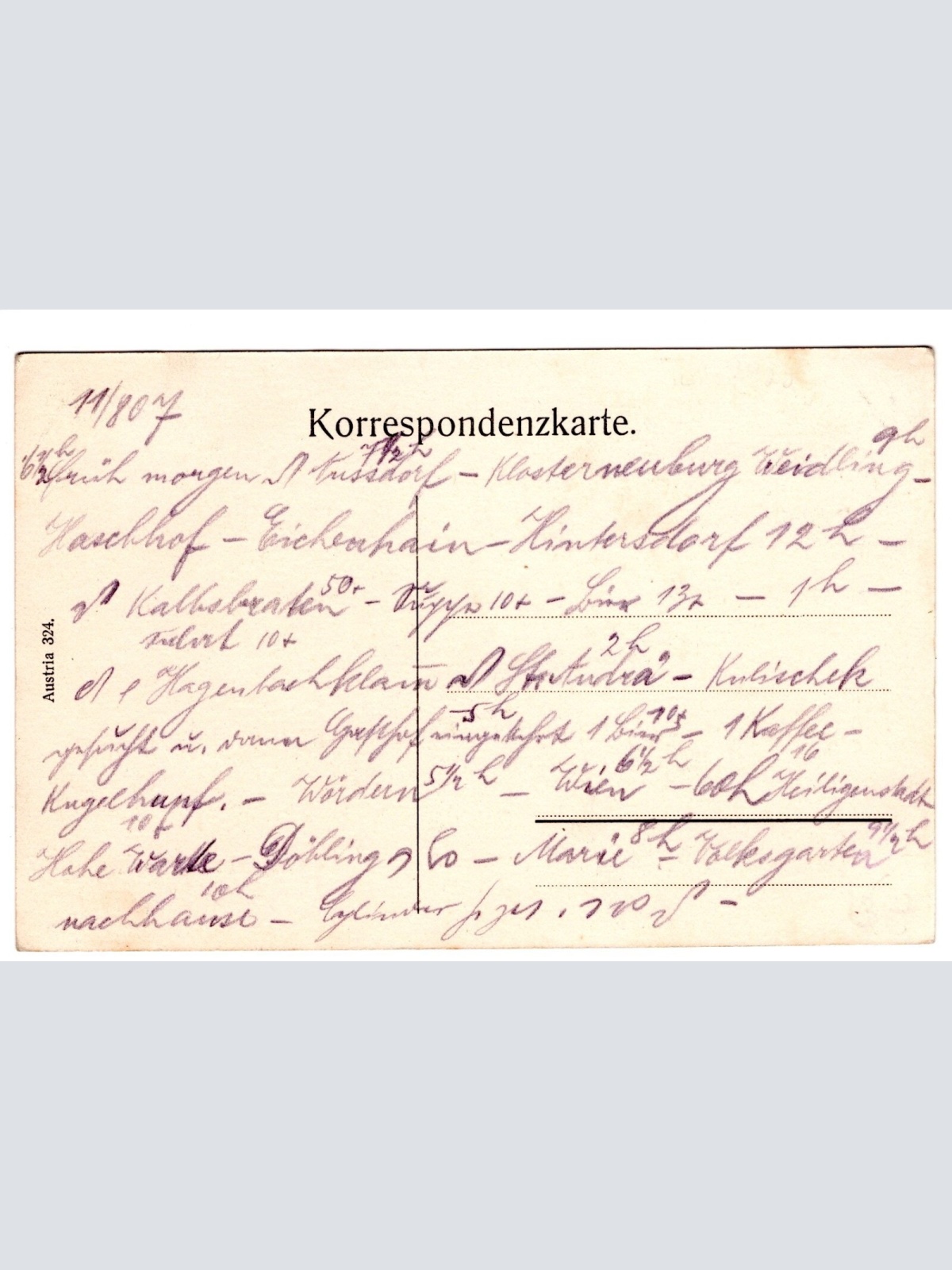 AK, Hagenbachklamm, Niederösterreich, Ansichtskarte (S4895)