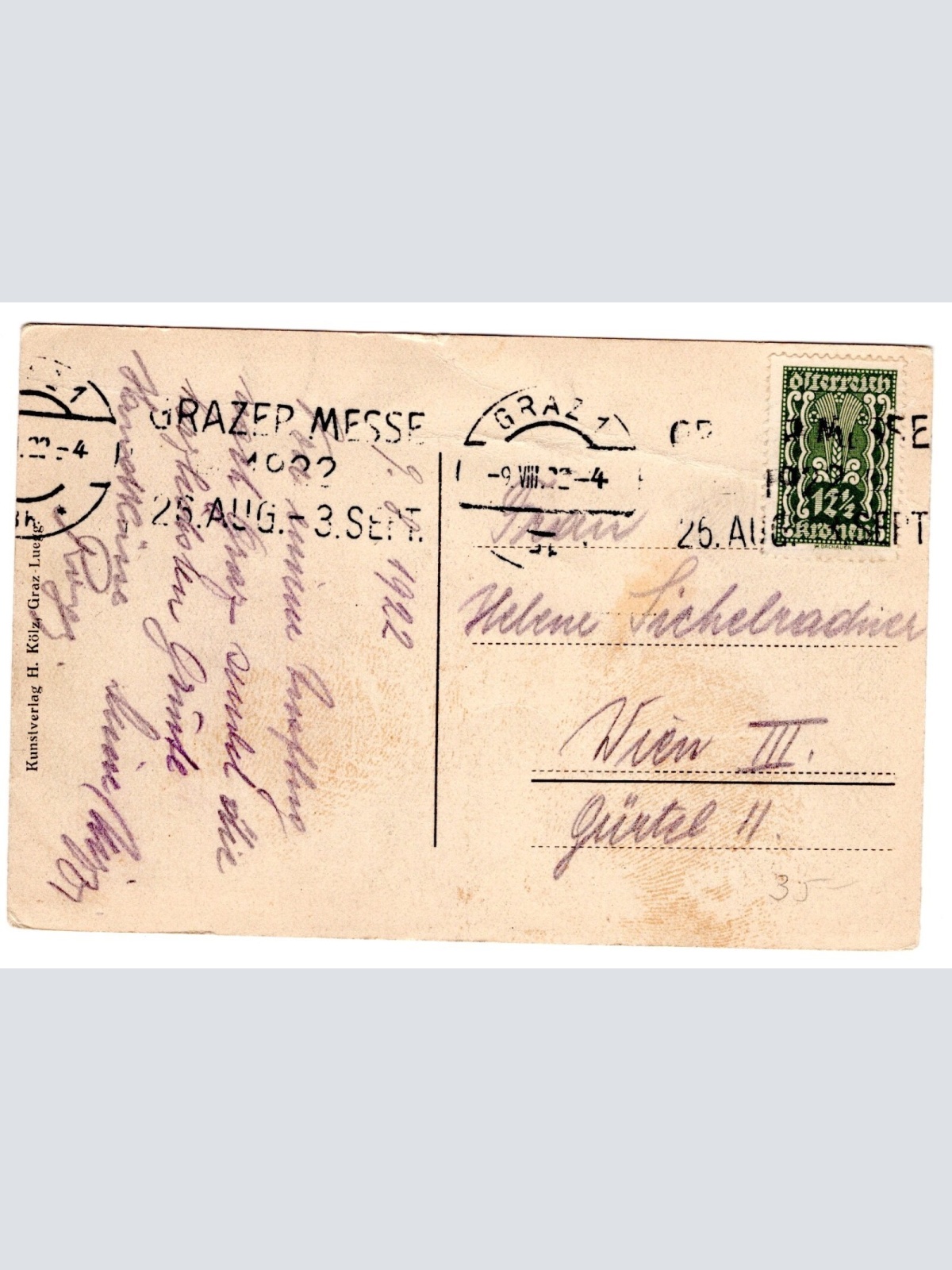 AK, Graz, Murquai mit Schlossberg, Steiermark, Ansichtskarte (S4960)