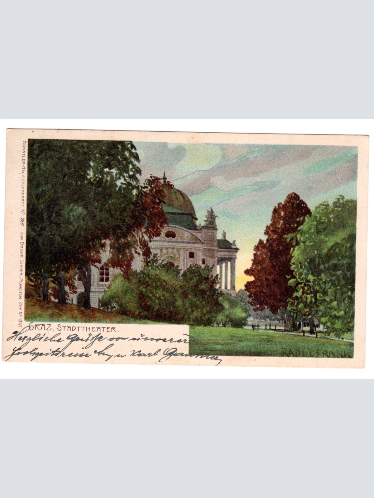 AK, Graz, Stadttheater, Steiermark, Ansichtskarte (S4964)