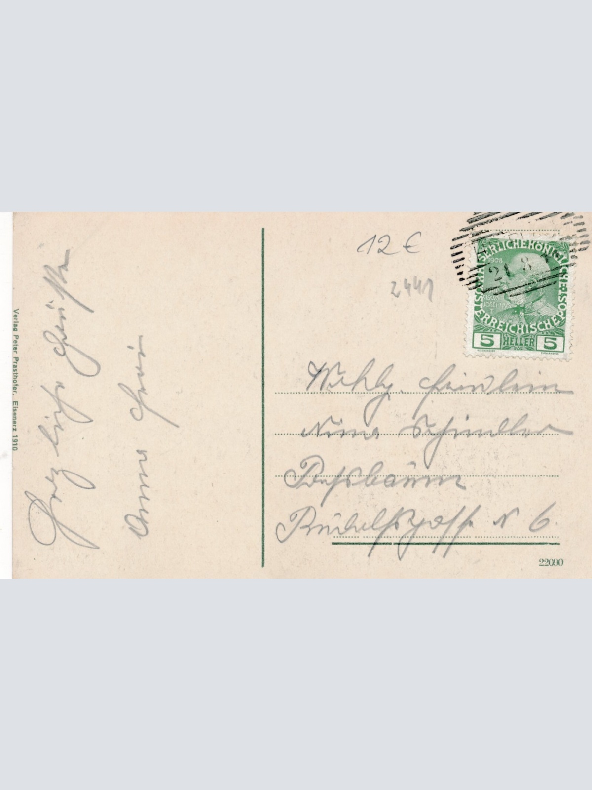 AK aus Eisenerz - Erzbergabbau Steiermark Ansichtskarte (14200)