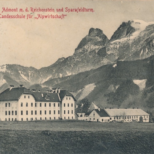 AK aus Admont mit Grabnerhof Steiermark Ansichtskarte (14201)